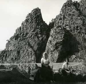 France Corsica E Calanche di Piana Old Stereo Photo 1920