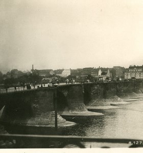 Switzerland Alps Schaffhausen Panorama Old Stereo anonymous Studio Photo 1906