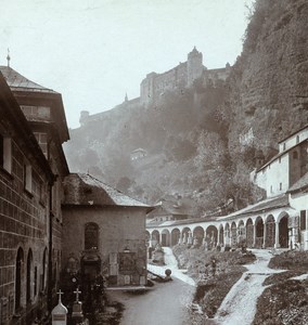 Austria Salzburg St Peter Old Wurthle & Sohn Stereo Photo 1900's