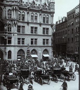 Austria Bayern Munchen Old Wurthle & Sohn Stereo Photo 1900's