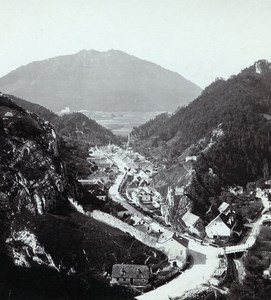 Austria Semmering Schottwien Old Wurthle & Sohn Stereo Photo 1900's
