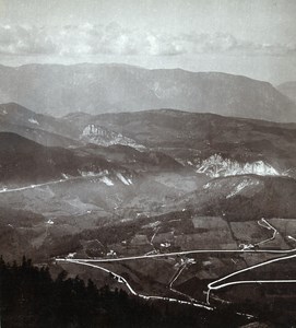 Austria Semmering Sonnwendstein Old Wurthle & Sohn Stereo Photo 1900's
