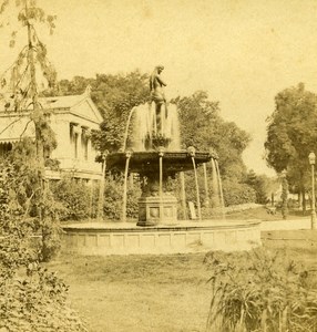 France Paris Champs Elysees Old NC Stereo Photo 1875