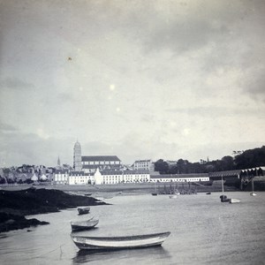 France Saint Malo Saint Servan Old Stereo Stereoview Photo 1900