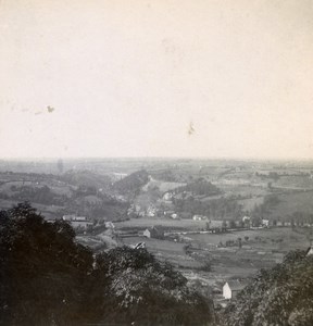 France Rodez Panorama Old Stereo Stereoview Photo 1900