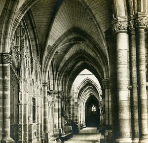 France Chalons sur Marne church Notre Dame Epine Stereo Stereoview Photo 1900