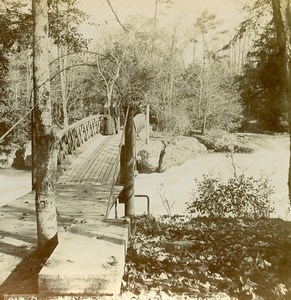 USA Niagara falls Second Sister Old Stereo Stereoview Photo 1900