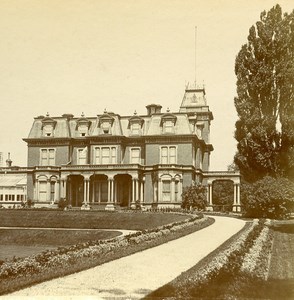 Canada Toronto Residence Lieut Gouv of Ontario Old Stereo Stereoview Photo 1900