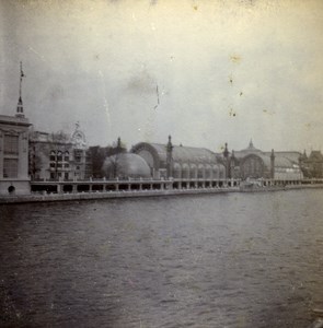 France Paris World Fair Palace of Horticulture Old Stereo Stereoview Photo 1900