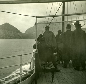 Italy Capri Panorama Old Possemiers Stereo Photo Stereoview 1910