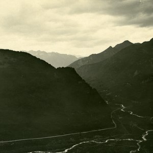 France Pyrenees Tourmalet Road Bastan Valley Old Possemiers Stereo Photo 1910