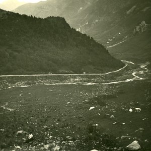 France Pyrenees Tourmalet Road Escoubous Valley Old Possemiers Stereo Photo 1910