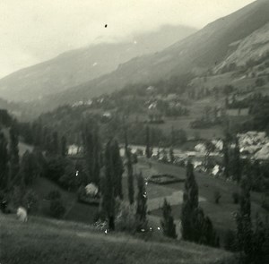 France Pyrenees Bareges Bastan Valley Old Possemiers Stereo Photo 1910