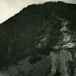 France Pyrenees Cauterets Peguere Mountain Old Possemiers Stereo Photo 1910