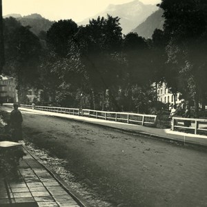 France Pyrenees Eaux Bonnes Garden Darralde Old Possemiers Stereo Photo 1910