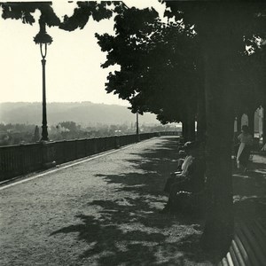 France Pyrenees Pau Boulevard des Pyrenees Old Possemiers Stereo Photo 1910