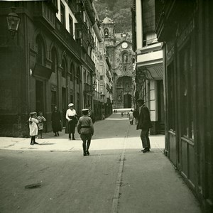 Basque Country Donostia San Sebastian Calle Mayor Possemiers Stereo Photo 1910