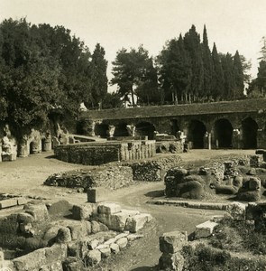 Italy Roma Palatine Hill Old NPG Stereo Stereoview Photo 1900