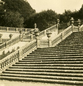 Italy Roma Frascati Villa Torlonia Old NPG Stereo Stereoview Photo 1900