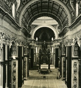 Vatican City St Peter Basilica Detail Old NPG Stereo Stereoview Photo 1900