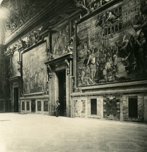 Vatican City St Peter Basilica Detail Old NPG Stereo Stereoview Photo 1900