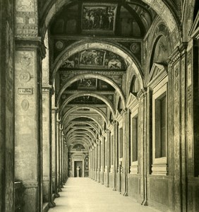 Vatican City St Peter Basilica Detail Old NPG Stereo Stereoview Photo 1900