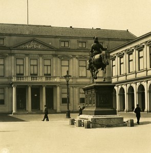 Netherlands The Hague Royal Palace Old NPG Stereo Stereoview Photo 1900