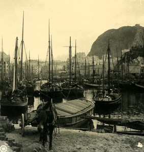 Norway Aalesund after fire destruction Old NPG Stereo Stereoview Photo 1900