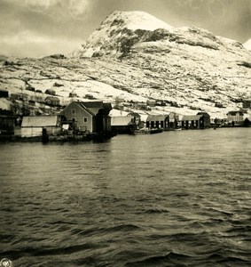 Norway Molde Panorama Old NPG Stereo Stereoview Photo 1900