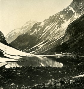 Norway Norangdal panorama Old NPG Stereo Stereoview Photo 1900