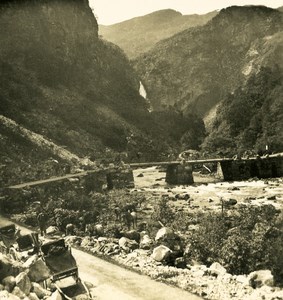 Norway Stalheimsklev Old NPG Stereo Stereoview Photo 1900