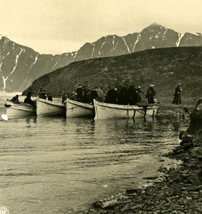 Norway Virgohafen Old NPG Stereo Stereoview Photo 1900