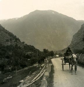 Norway Valders Old NPG Stereo Stereoview Photo 1900