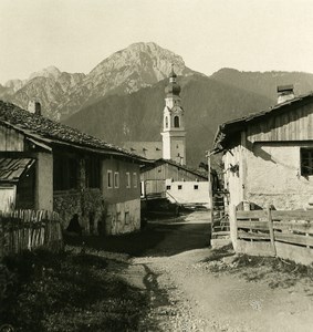 Italy Alps Tyrol Val Pusteria Dobbiaco Old NPG Stereo Stereoview Photo 1900