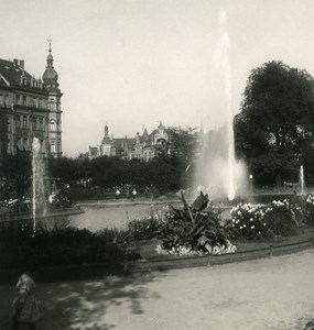 Germany Cologne Koln Deutscher ring Old NPG Stereo Photo 1900