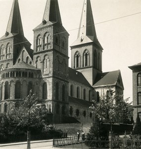 Germany Cologne Koln Church St Kuntberts Old NPG Stereo Photo 1900