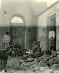 Argentina Andes Gold Mine Ruined Old NPG Stereo Stereoview Photo 1900