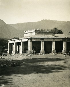 Argentina Andes Spanish castle ruins Old NPG Stereo Stereoview Photo 1900