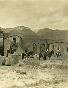 Argentina Andes an abandoned Gold Laundries Old NPG Stereo Stereoview Photo 1900