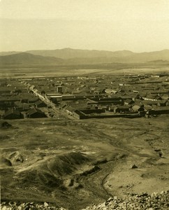 Bolivia Andes Oruro Panorama Old NPG Stereo Stereoview Photo 1900