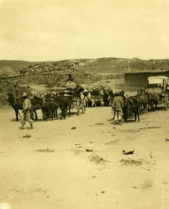 Bolivia Andes Post Office Horses Old NPG Stereo Stereoview Photo 1900