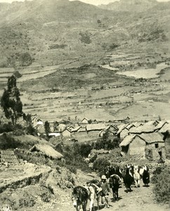 Bolivia Andes Quime Panorama Old NPG Stereo Stereoview Photo 1900