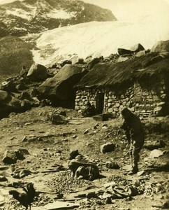 Bolivia Andes Tin Ore Mine Mining Old NPG Stereo Stereoview Photo 1900