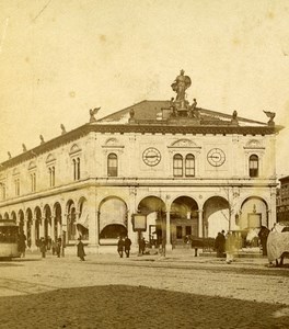 USA New York Herald Building Old Stereoview Photo Campbell 1896