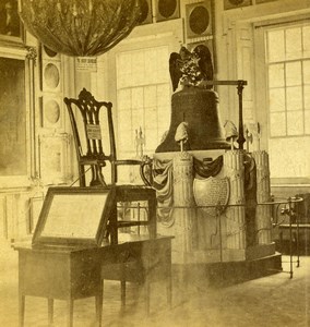 USA Philadelphia Independence Hall Interior Old Stereoview Photo Cremer 1875