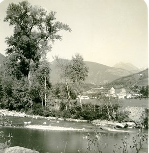 Austria Tirol Alps Mountain Neustift near Brixen Old Stereoview Photo NPG 1900