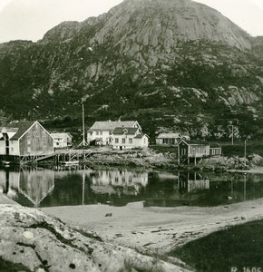 Norway Digermulen Old Stereoview Photo 1900
