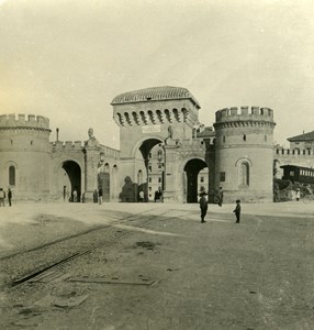 Italy Bologna Door San Luca Old Stereoview Photo NPG 1900