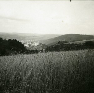 Luxembourg Wilz Panorama Old Amateur Stereoview Photo Possemiers 1900