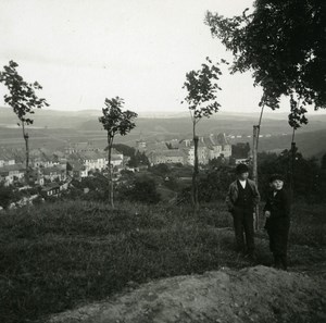 Luxembourg Wilz Panorama Old Amateur Stereoview Photo Possemiers 1900